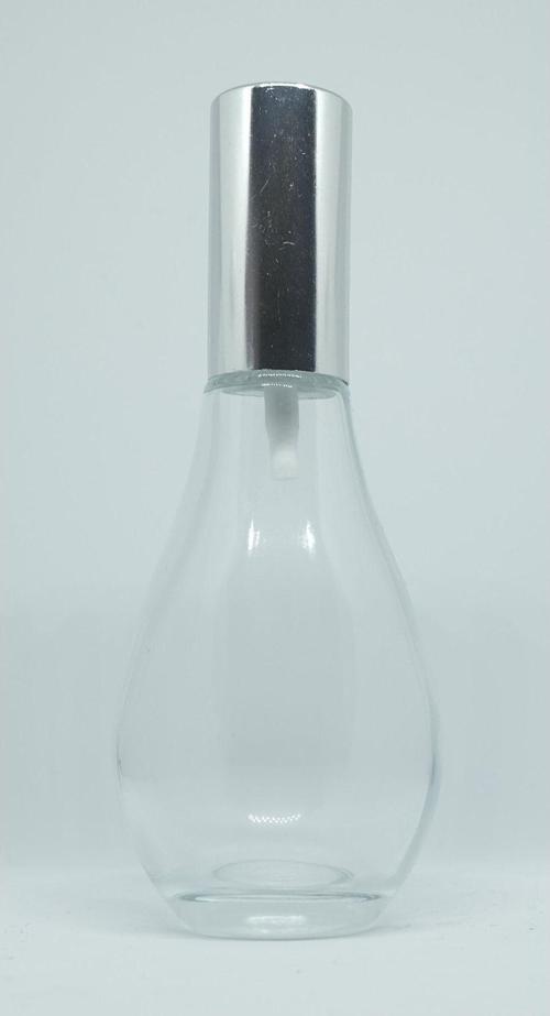 Boş Parfüm Şişesi 70 Ml (2 Adet) (Tekrar Doldurulabilir) Boş Ampul Şişe Gri Kapak Plastik Valf