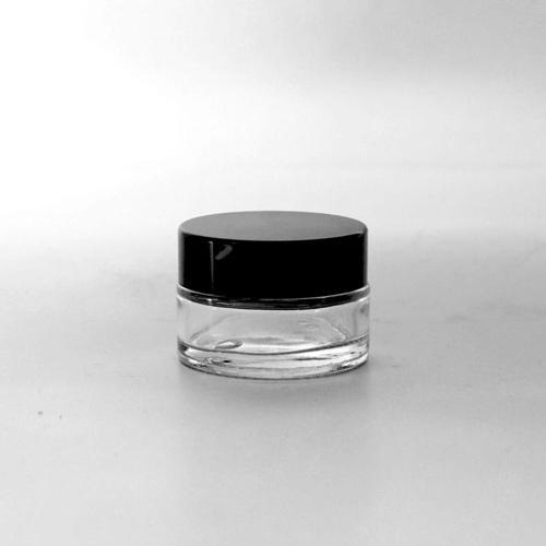 Krem Kavanozu 20 Ml (2 Adet) Boş Şeffaf Cam Kutu