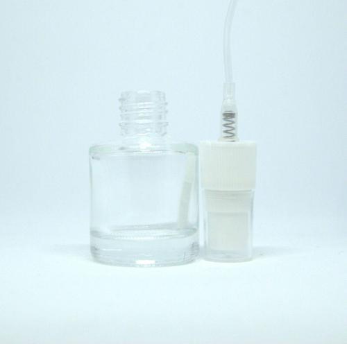 Parfüm Ve Kolonya Şişesi 8 Ml 10 Adet (Tekrar Doldurulabilir) Boş Silindircam Beyaz Sprey Şişe