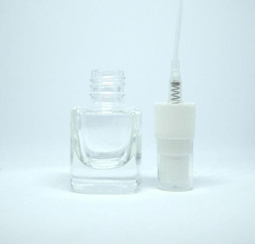 Boş Parfüm Ve Kolonya Şişesi 5 Ml 10 Adet (Tekrar Doldurulabilir) Boş Cam Beyaz Sprey Şişe