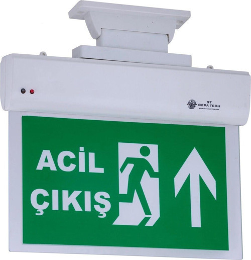 ACİL ÇIKIŞ YÖNLENDİRME ARMATÜRÜ SIVA ÜSTÜ 012