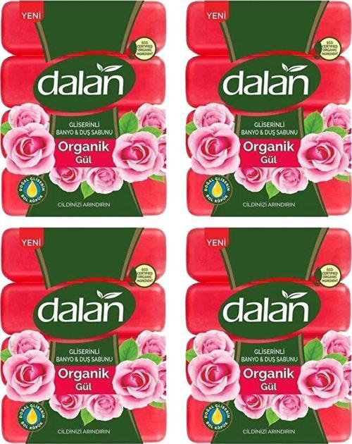 Gliserinli Gül Banyo & Duş Sabunu 4X150 G 4 Paket