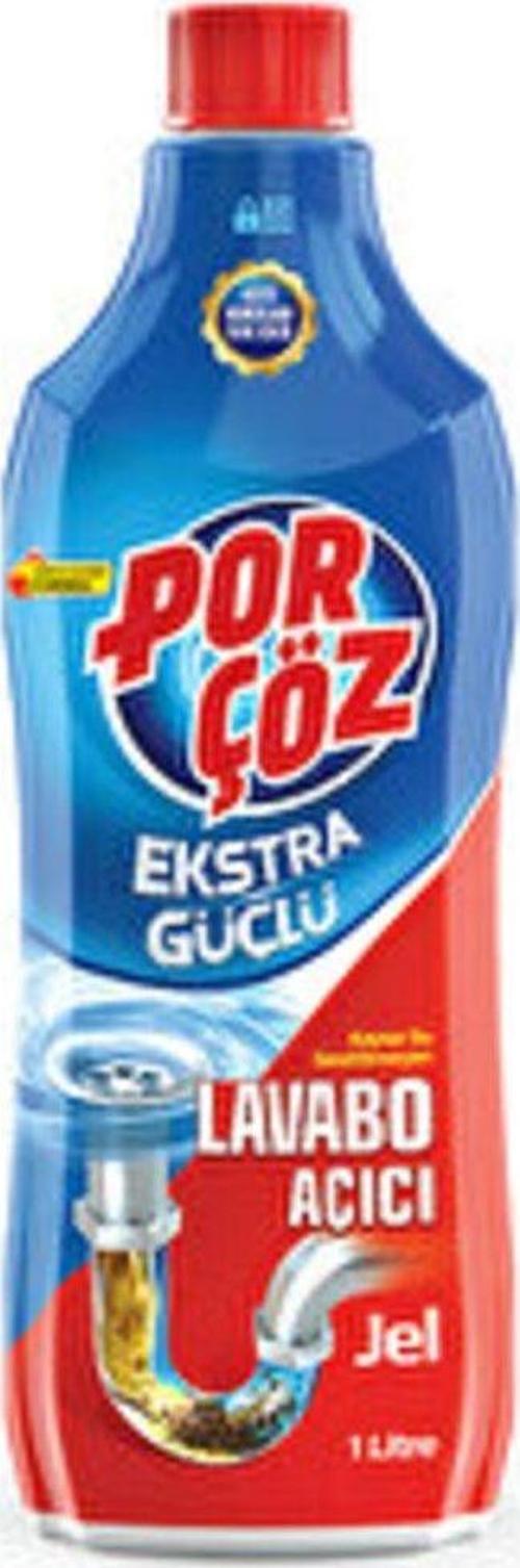 ( 5 Adet ) Lavabo Açıcı Jel 1000 Ml