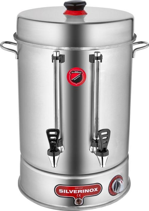 Basmalı Metal Musluklu Çay Makinesi 400 Bardak