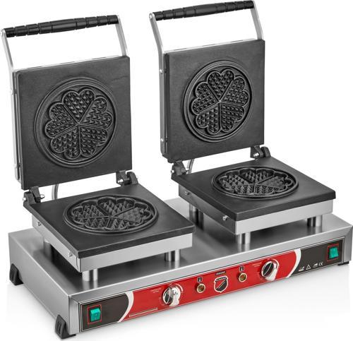 Çiftli, Çiçek Desenli Waffle Makinesi