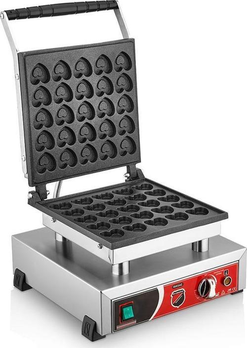 Tekli, Kapaklı, Kalp Desenli Bubble Makinesi