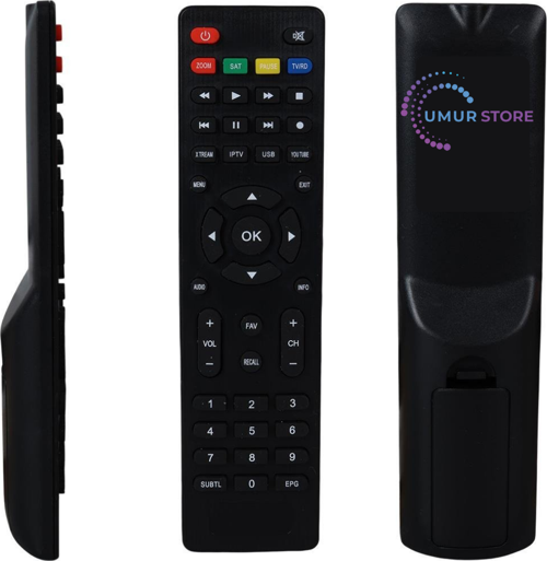 TS-100 HD ve T Serisi Xtream Tuşlu HD Uydu Kumandası