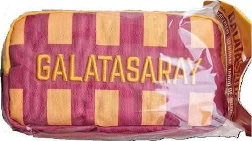 Me Kalem Çantası Sarı Kırmızı Çubuklu Galatasaray 25542