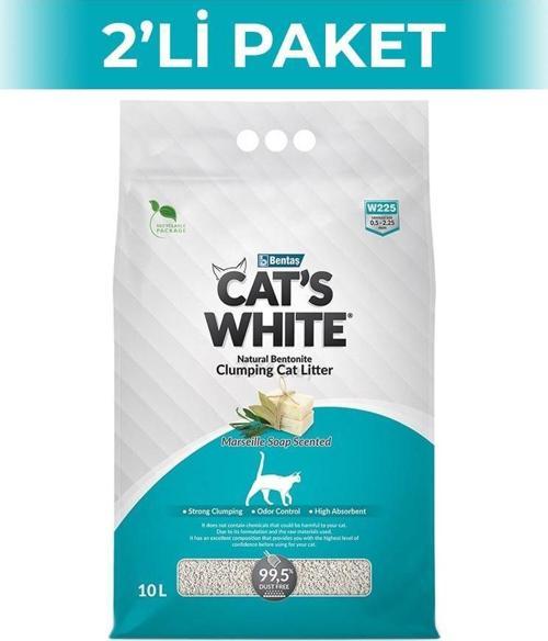 Sabunlu Kedi Kumu 10 lt 2 Adet