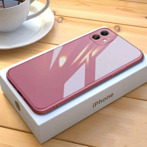 iPhone 13 Pro Parlak Cam Kamera Korumalı Telefon Kılıfı