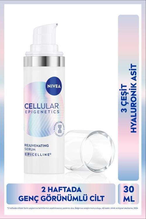 Cellular Epigenetics Rejuvenating Yüz Serumu 30ml,Yaşlanma Karşıtı, Genç Görünüm, Hyaluronik Asit