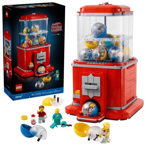 Ideas 21358 Minifigür Otomatı