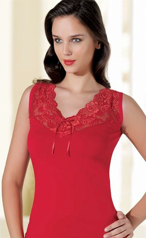 Şahinler Dantelli V Yaka Atlet B398
