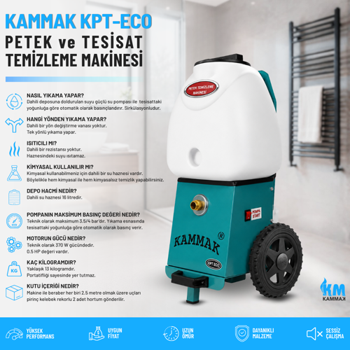 KPT-ECO Petek Temizleme Makinesi