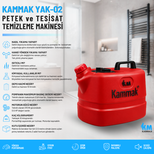 YAK-02 Petek Temizleme Makinası