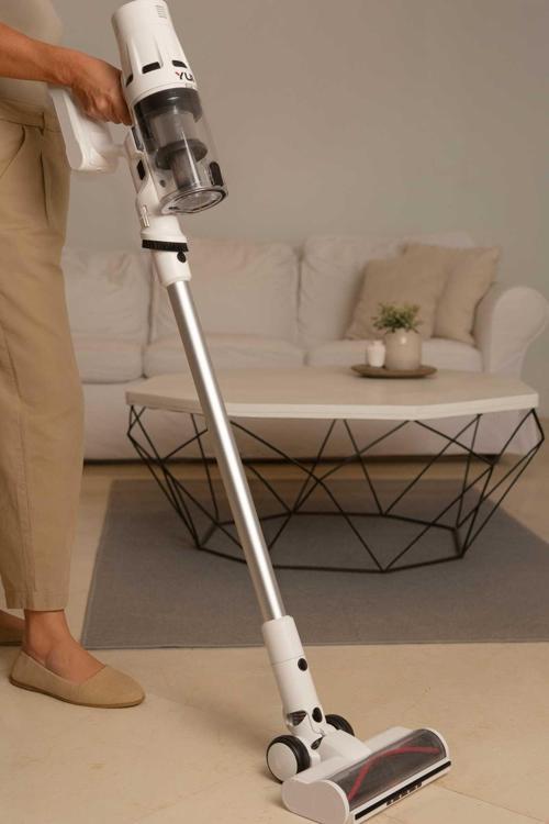 DS17 Şarjlı Dikey Süpürge HEPA Filtre 3 Kademeli Hız Ayarı
