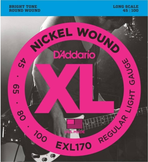 EXL170-5 BAS GİTAR TEL SET 5 TELLİ (45-130)