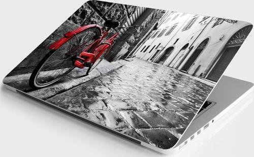Laptop Sticker Bilgisayar Notebook Pc Kaplama Etiketi Retro Bisiklet