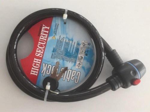 Bisiklet Motor Kilidi Halatlı Kalın Anahtarlı Kilit 15 X 1000 Sağlam Ve Kullanışlı Kilit