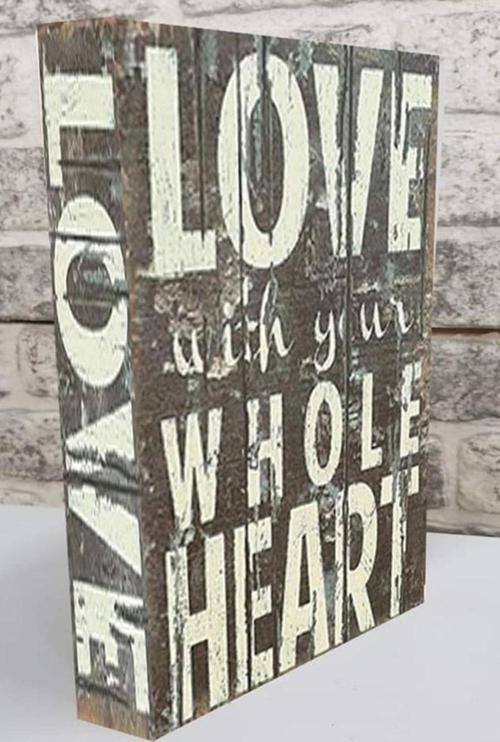 106 Love Dekoratif Kitap Kutusu