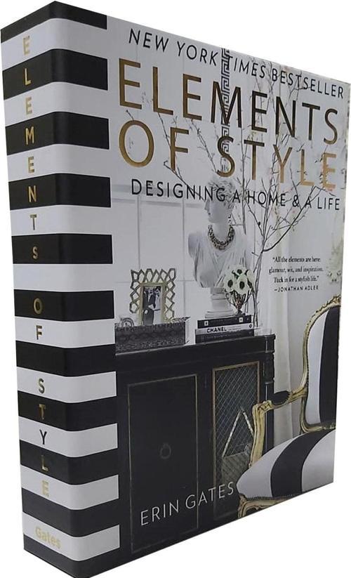 014 Elements Dekoratif Kitap Kutusu