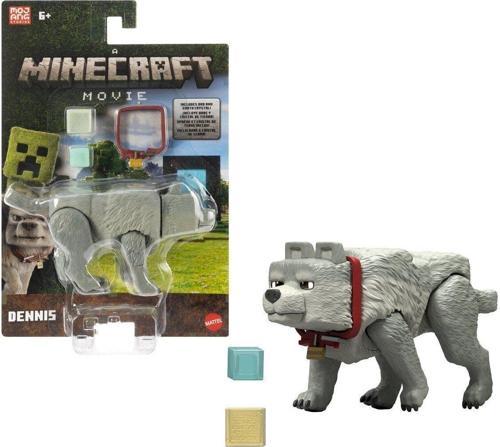 Minecraft Movie Dennis Figür 7,5 cm – Mattel Orijinal Film Karakteri