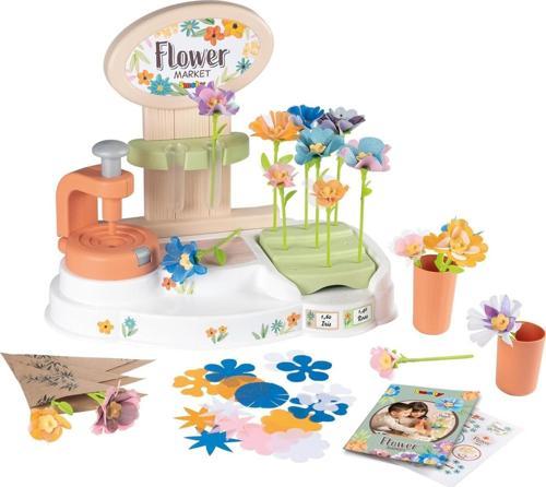 Flower Market Çiçek Yapım Seti – 104 Parça | Yaratıcı Oyuncak Çiçek Atölyesi (3+ Yaş)