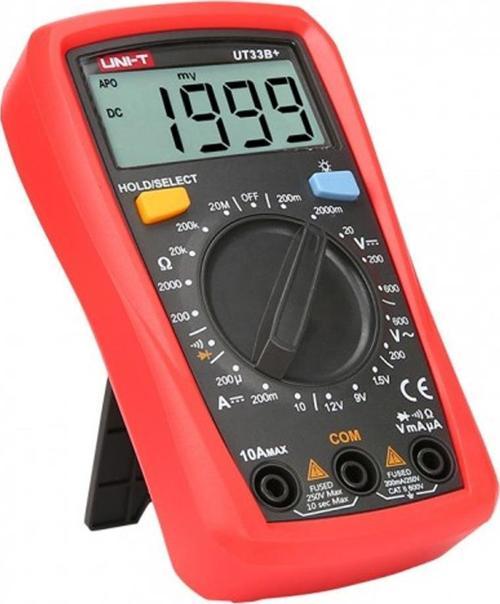 Unit UT-33B+ Dijital Multimetre Ölçüm Cihazı Dc Ac Akım Ölçer