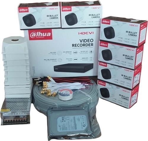 8 Kanal H265 6 Adet Kamera - 1 Tb Hdd - Kabinetli Güvenlik Kamera Seti