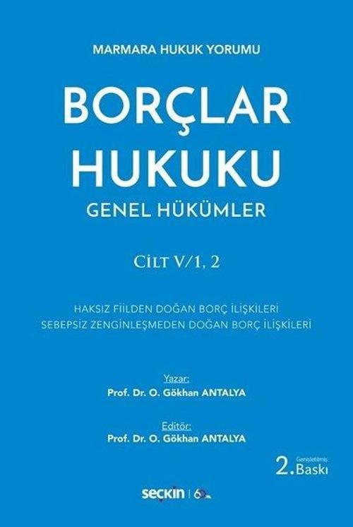 Borçlar Hukuku Genel Hükümler Cilt 5-1.2