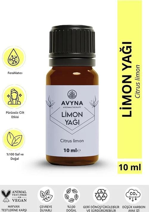 Avyna Limon Uçucu Yağı 10 ml %100 Saf ve Doğal