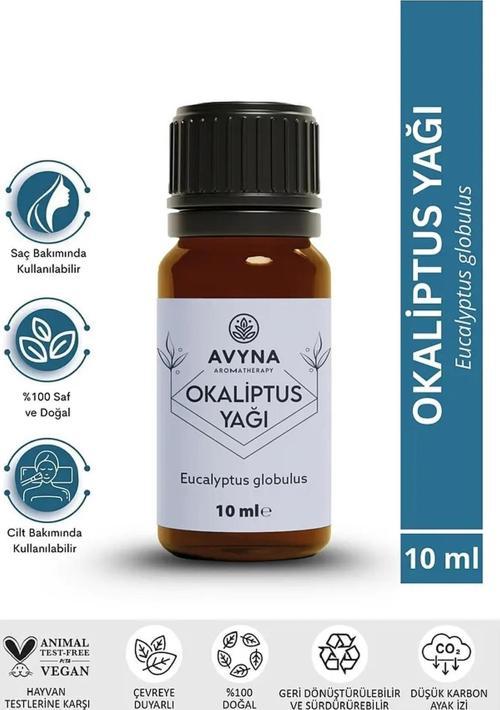 Avyna Okaliptus Uçucu Yağı 10 ml %100 Saf ve Doğal