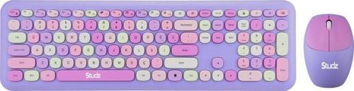 M600 Mor Kablosuz Klavye Mouse Seti