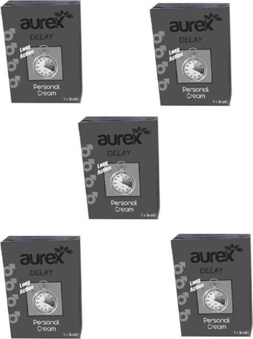 Aurex Delay Jel Krem 5 Kutu