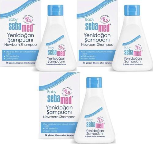 Bebek Şampuanı 250ml Yeni Doğan (3 LÜ SET)