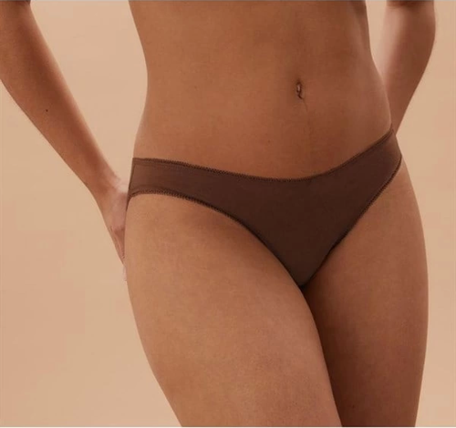 Berrak Kadın Full Licra Düz Bikini Külot 2056