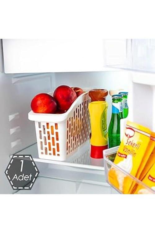 Porsima Org-22 Çok Amaçlı Buzdolabı Içi Düzenleyici Sebze Meyve Organizer Sepet (1 adet)