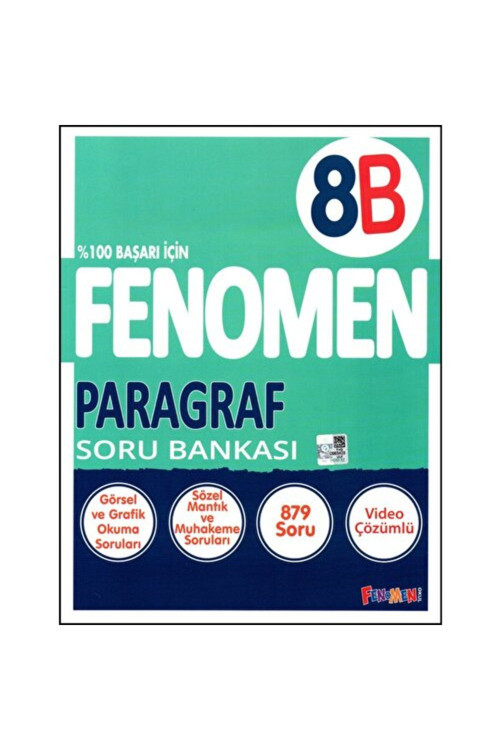 Fenomen 8.Sınıf Lgs Yeni Baskı Paragraf - B Soru Bankası - Fnm