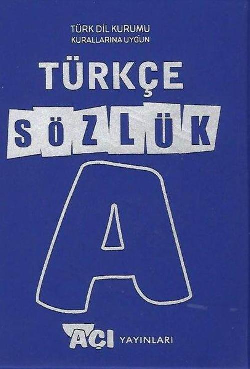 Açı Yayınları Türkçe Sözlük