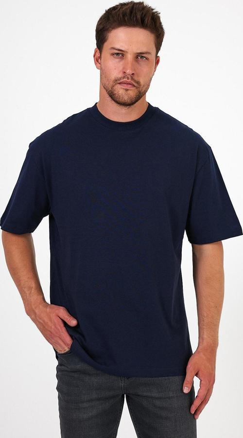 Erkek Bisiklet Yaka Baskılı T-shirt 7024