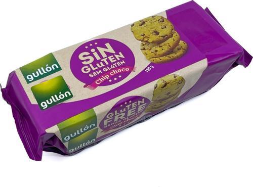 Glutensiz ve Şeker İlavesiz Damla Çikolata Parçacıklı Bisküvi 130 gr