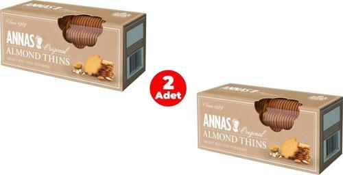 Orginal Almond Thins Bademli Bisküvi-Kurabiye 150 gr (2 Adet)