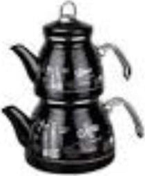 Love  Menu Emaye Demlikli Çaydanlık Takımı 980ML/2200ML