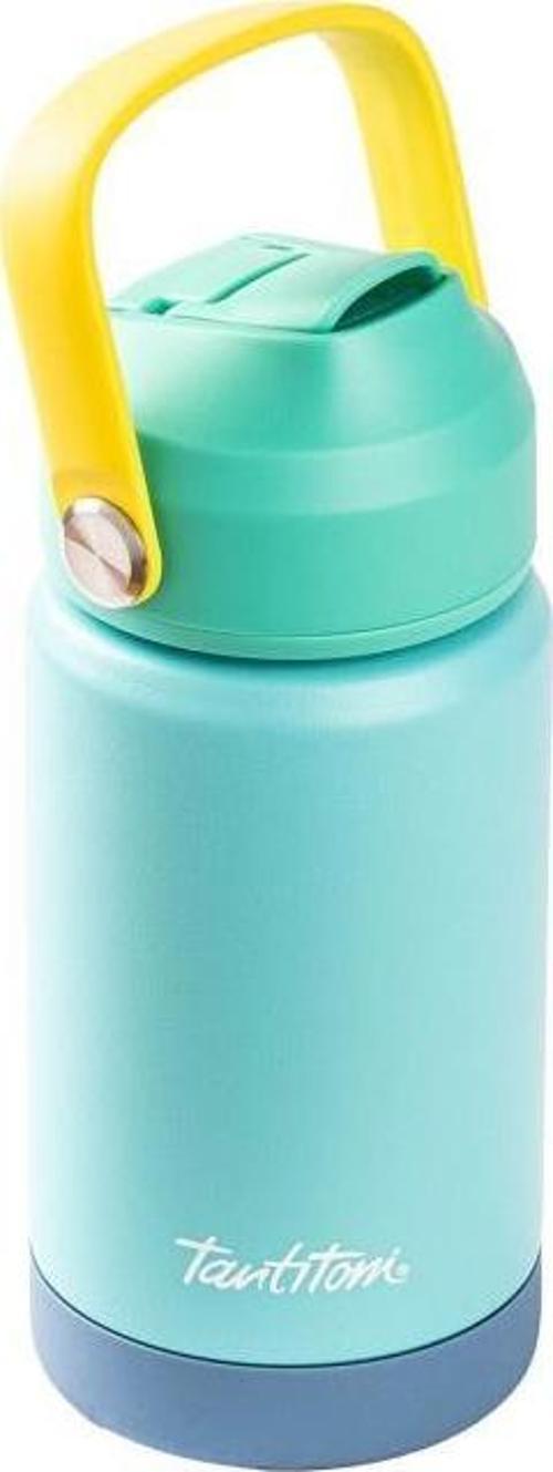 TUTAMAÇLI YEŞİL PASLANMAZ ÇELİK PİPETLİ TERMOS 350ML