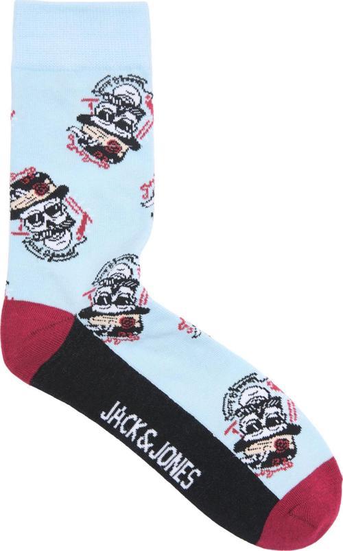 Jack Jones Trip Skulls Sock Erkek Mavi Çorap 12229523-07