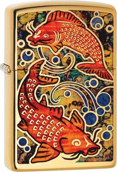 Koi Fish - Aynalı Sazan Dizayn Çakmak