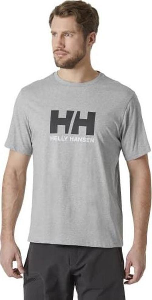 Hh Logo T-shırt 3.0 Erkek Gri Tshirt Hha.54596-hha.949