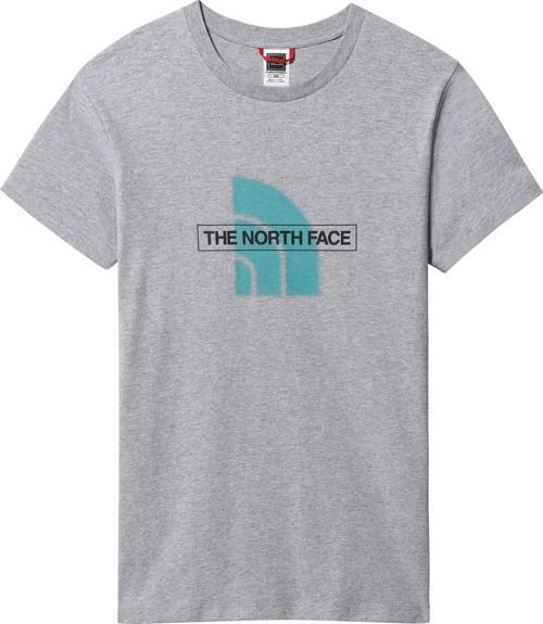 W S/s Graphıc Tee Kadin Gri Tshirt Nf0a7qzvdyx1