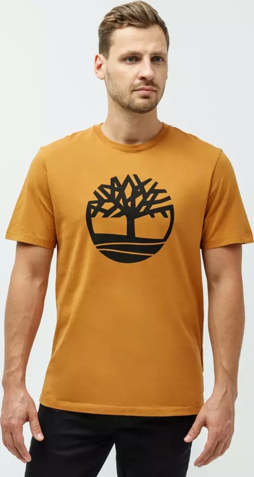 Tree Logo Short Sleeve Erkek Sarı Tshirt Tb0a2c2rp471
