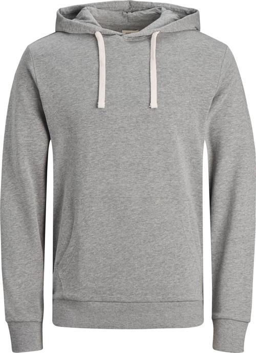 Jack Jones Holmen Sweat Hood Noos Erkek Gri Sweatshirt 12136885-05